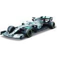 Voiture Miniature 1/43 Bburago Mercedes-AMG Petronas Motorsport Team  Lewis Hamilton F1 Driver Officiel Formule 1-0