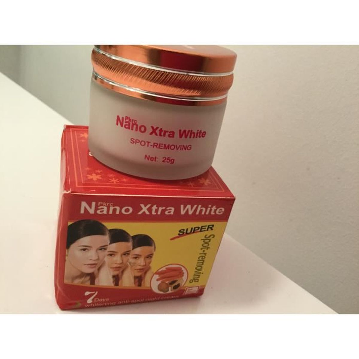 Crème éclaircissante visage super nano white Cdiscount Au quotidien