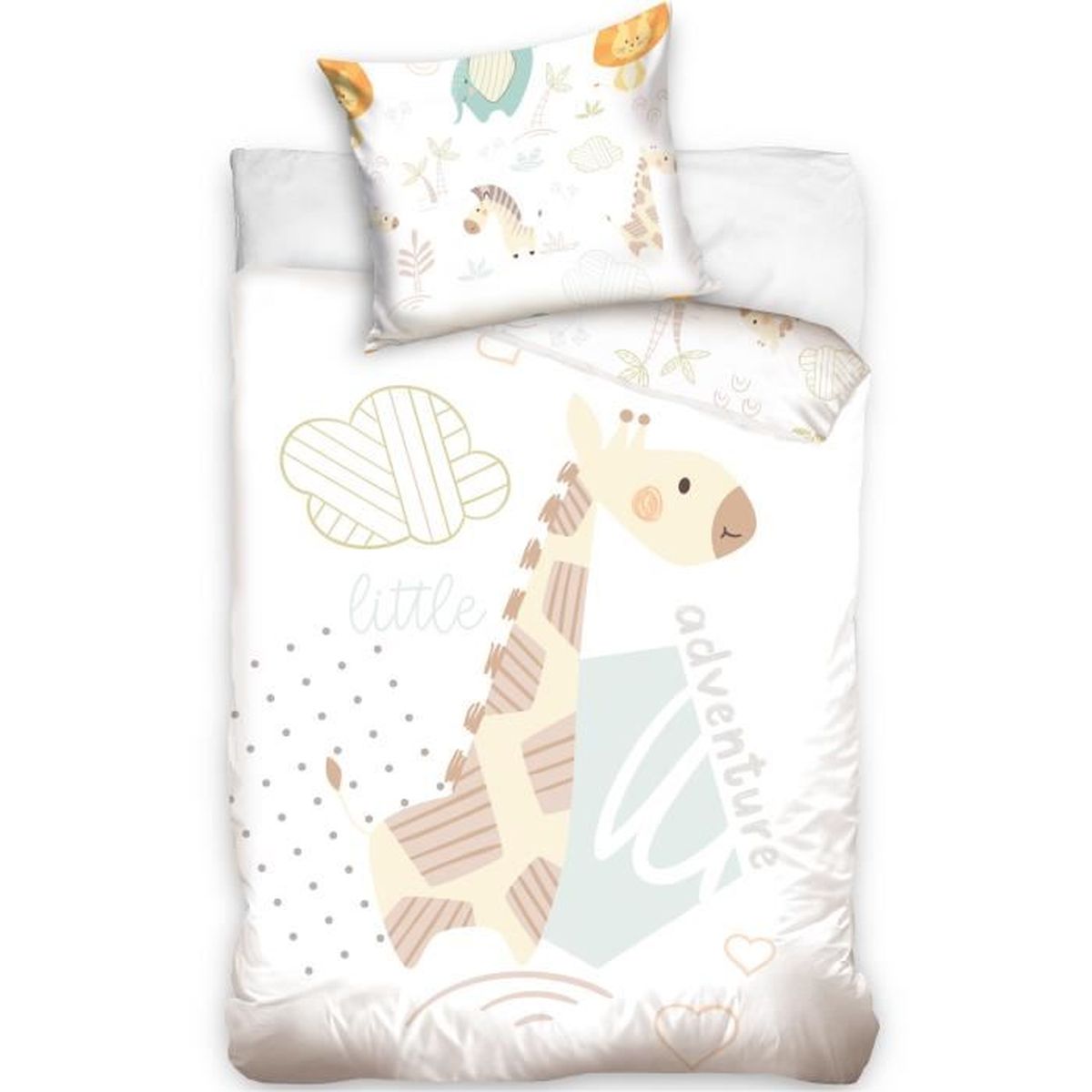Girafe Et Animaux Safari Parure De Lit Housse De Couette 100x135 Taie 40x60 Parure 100 Coton Lit A Barreaux Ou Lit Bebe Junior Cdiscount Maison Girafe Et Animaux Safari Parure De Lit Housse De Couette 100x135 Taie 40x60 Parure 100 Coton Lit A Barreaux Ou Lit Bebe Junior Cdiscount Maison