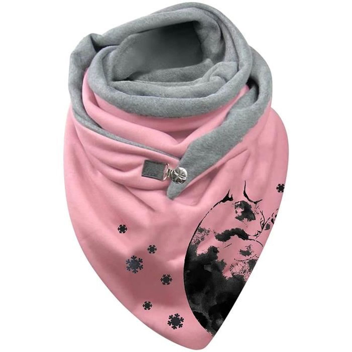 Écharpe Femme Hiver Unie - Style Pashmina 200x70 Cm - Polyester/Viscose - Pour Tenue Chic Ou Décontractée