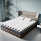 Matelas 140x190 cm INRE mousse à mémoire de forme, épaisseur 20cm, confort ferme, confort optimal, 7 zones ergonomique