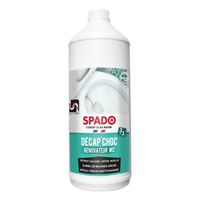 SPADO -Décap'choc rénovateur WC -Nettoyant & Décapant -Désinfecte & désodorise -Compatible Fosse Septique -1L -Fabriqué en France