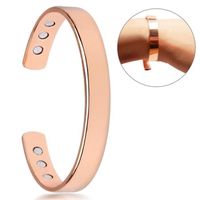 Nouveau Bracelet Cuivre magnétique Unisexe Healing Bio Therapy Pain Relief