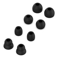 Écouteurs Bouchons d'oreilles Écouteurs en silicone souple de remplacement 4 paires Black  Beats Powerbeats Pro/Powerbeats 34