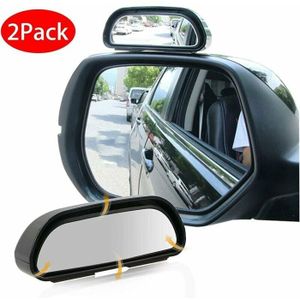 Rétroviseur Vintage Noir - Paire De Miroirs Universels Pour Portière De Voiture Ancienne