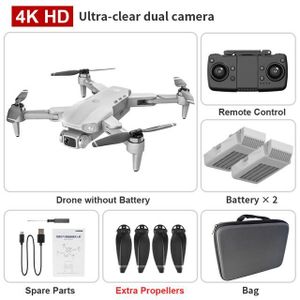 DRONE Boîte grise 2B-Drone L900 PRO avec caméra HD 4K po