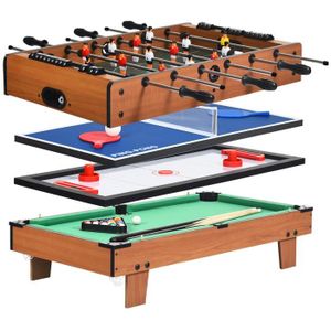 Mango Wood And Cast Iron Table Football Grizou Maisons Du Monde