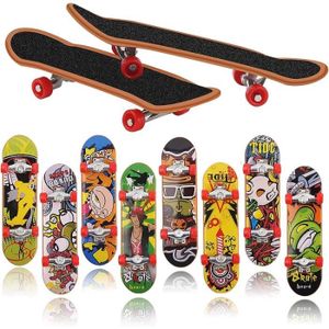 FINGER SKATE - BIKE  16pcs Mini Fingerboard Finger Skateboard Doigt Pla