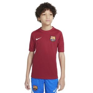 MAILLOT DE FOOTBALL - T-SHIRT DE FOOTBALL - POLO DE FOOTBALL Maillot Nike Barcelone Training 2021-22 rouge noble enfant