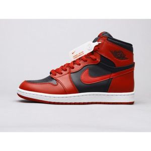 Basket jordan rouge - Cdiscount