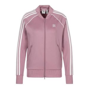 VESTE Veste de survêtement Mauve Femme Adidas Tracktop Pb