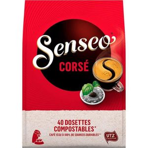 Dosettes Senseo® compatibles Domino Café Caramel - 18 dosettes
