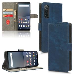 Sacoche De Protection En Néoprène Pour Sony Xperia 10 V - Étui Slim Avec Clip Ceinture - Noir