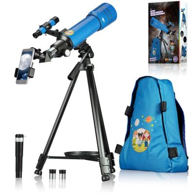 Telescope Monoculaire Sur Trepied - Bleu