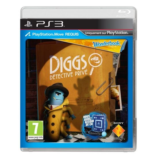 Jaquettes Wonderbook : Dggs Détectve Prvé
