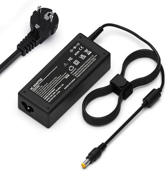 Chargeur Secteur 60W Pour PC Portable Acer - Remplacement HASU12FB60, CH-1205 (Câble 2m)
