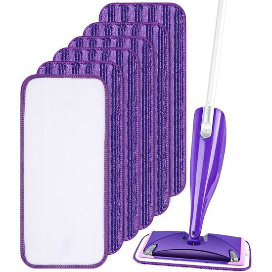Jeu de lingettes microfibres salle de bain main image 1