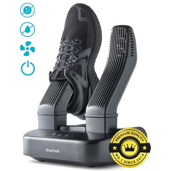 Sèche-chaussures électrique – 4 Bras, 48°C, Minuterie 1/3/6h, Silencieux, Pour Skis Et Gants