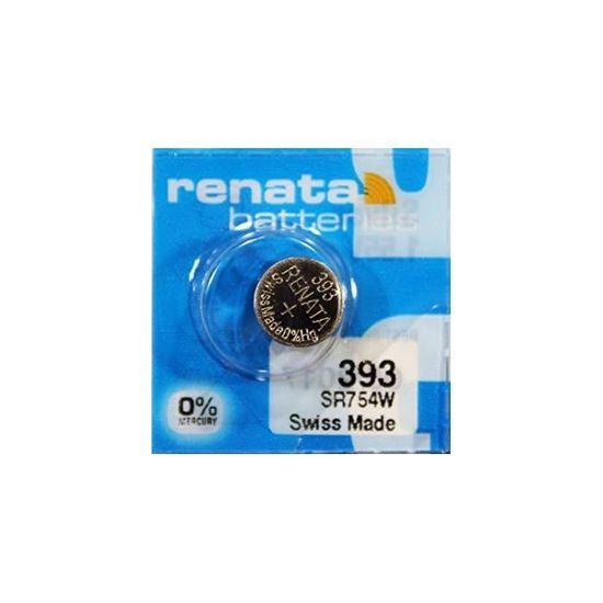 RENATA Lot De 2 Blisters De 1 Pile Bouton Oxyde Argent X335 SR512SW[372