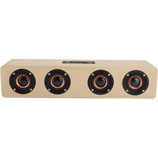 Enceinte Bluetooth Wudufit 1000W, Caisson De Basse Sans Fil 5.0, étanche Et Lumineuse – Noir
