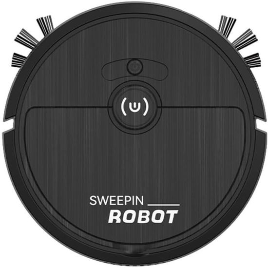 Aspirateur Robot Intelligent 2-en-1 Avec Vadrouille - Navigation Intelligente, Ultra Mince Et Silencieux Pour Animaux, Idéal Sols Durs Et Tapis