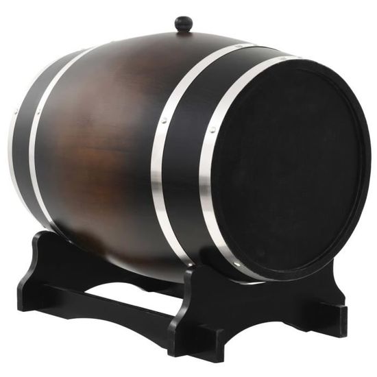 Tonneau Vin Bois Pin 10L Avec Robinet - Vieillissement Whisky