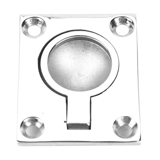 Loquet à Came Pour Bateau En Acier Inoxydable 316 - Trappe De Casier Marin - 7x8cm - Argent