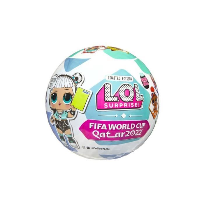 Poupée L.O.L. Surprise Fifa World Cup Qatar 2022 Sidekick Multicolore