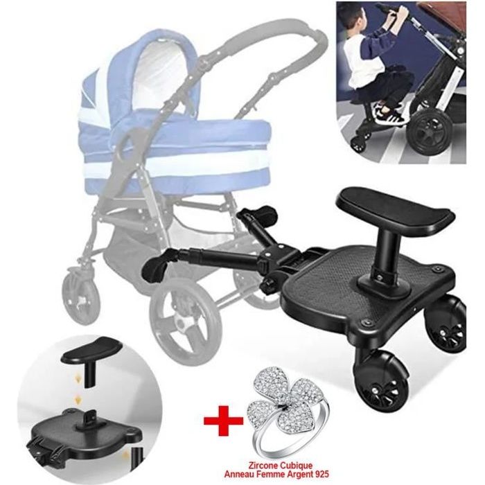 Planches À Roulettes Pour Bébé,Planche De Poussette À Suspension Intégrale