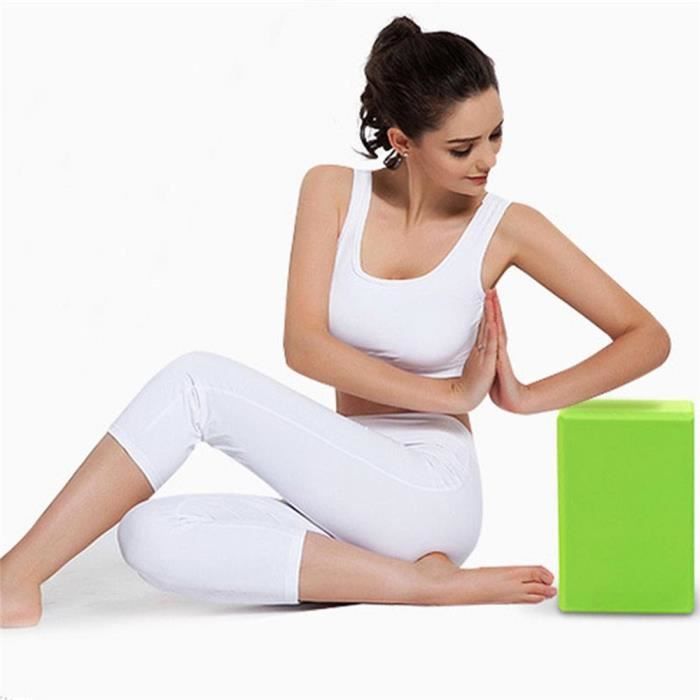Yoga exercice de remise en forme blocs de mousse EVA Bolster Coussin oreiller Gym kou6190