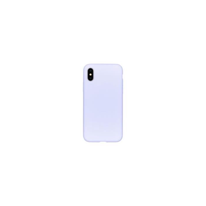 Coque silicone gel pour Iphone X/XS violette