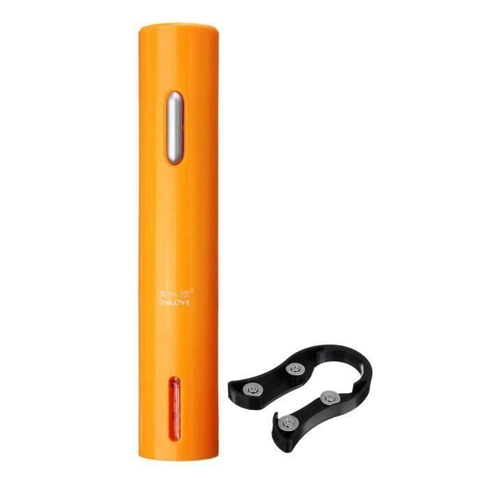 Tire Bouchon Electrique Ouvre-bouteille De Vin Automatique Portable Orange Bo20867
