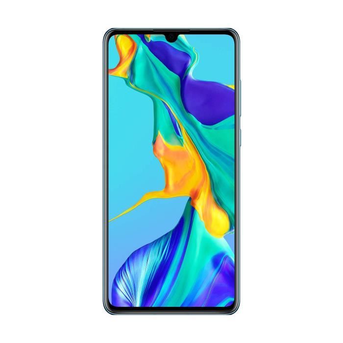 Huawei P30 Smartphone débloqué 4G (6,1 pouces - 6-128Go - Double Nano SIM - Android 9) Blanc Nacré