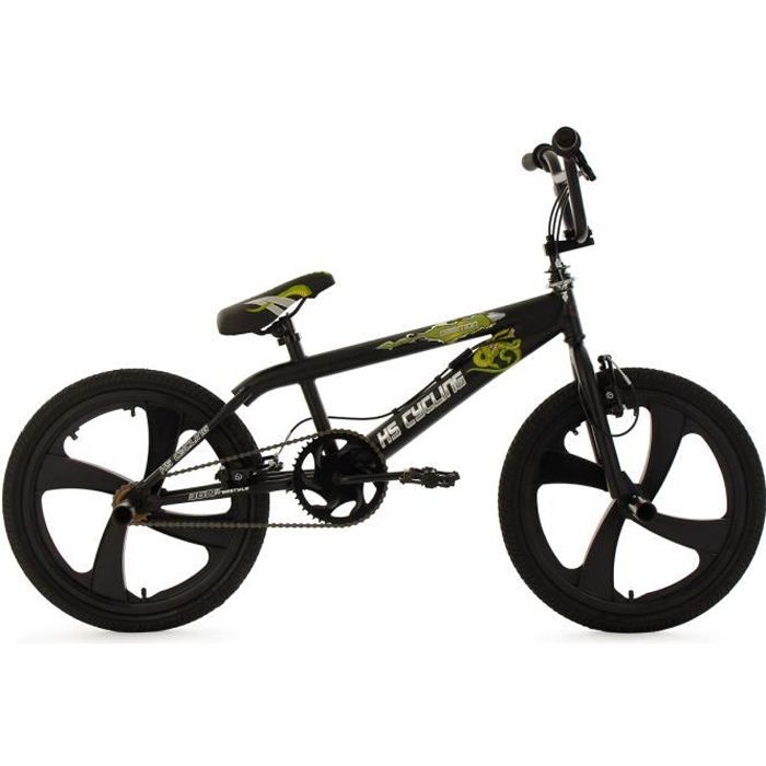 BMX Freestyle 20' Daemon noir KS Cycling
