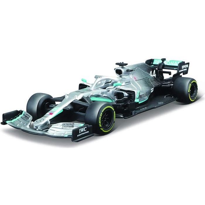 Voiture Miniature 1/43 Bburago Mercedes-AMG Petronas Motorsport Team Lewis Hamilton F1 Driver Officiel Formule 1