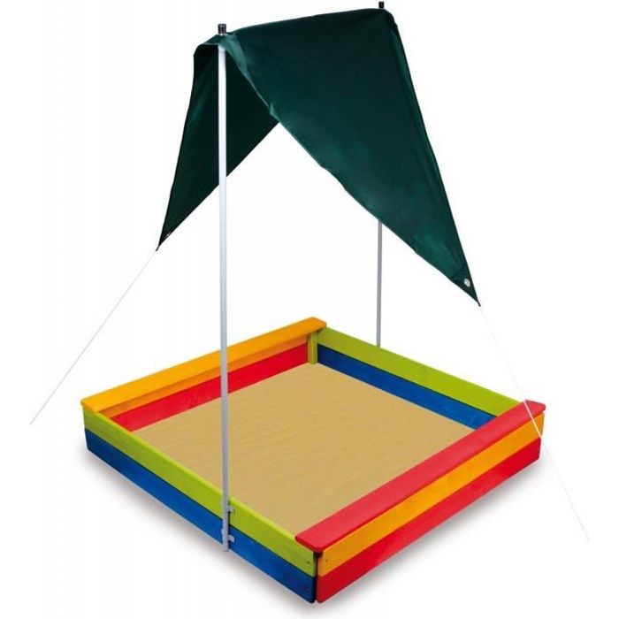 Bac à sable avec velum