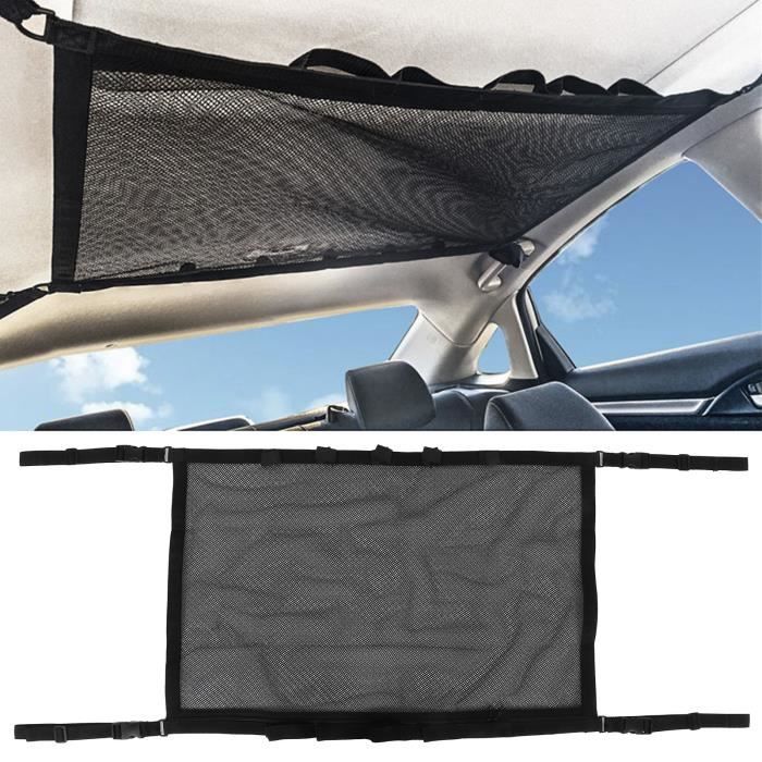 Filet de toit de voiture Sac de rangement de voiture réglable solide polyester durable sûr