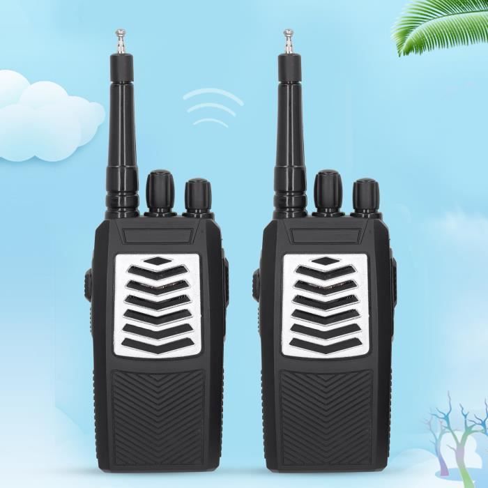 2pcs Talkie-walkie sans fil 98.4ft Radio Bidirectionnelle Interphone pour enfants Talkie-walkie pour enfants HB007