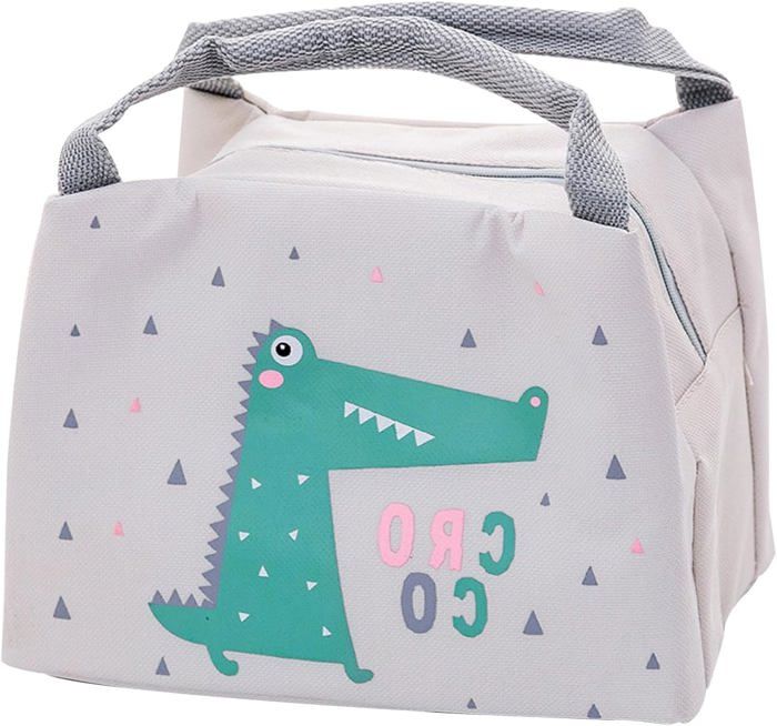 Gloppie Sac Isotherme Repas 9L - Lunch Bag Étanché Imperméable Pliable - Sac Déjeuner Adulte Enfant École Travail Pique-Nique