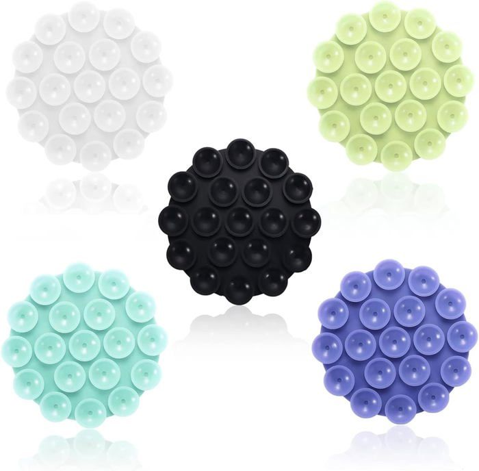 Support de ventouse en Silicone pour fixation de téléphone portable, support de ventouse adhésif