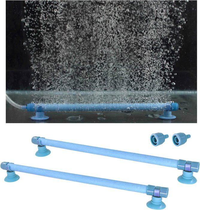 Comparer les prix de Tube à bulles de 10 pouces pour aquarium, barre de diffusion à bulles en 2 pièces, tube à air d'aquarium pour poissons
