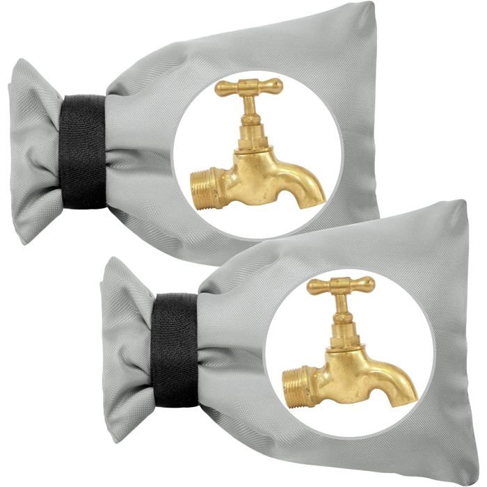 AIPERQ Housse De Robinet Pour L'extérieur, Couvercle Antigel Pour