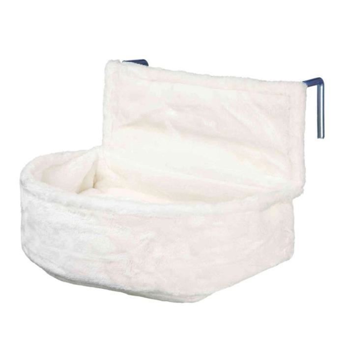 Comparer les prix de Hamac pour chat - Non spécifié - 45 × 13 × 33 cm - Doux et lavable - Fixations réglables - Coussin réversible