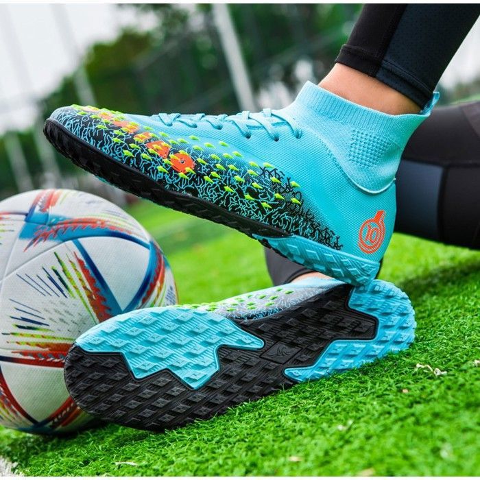 ECELEN Chaussures de Football Homme – Hautes avec Chaussette