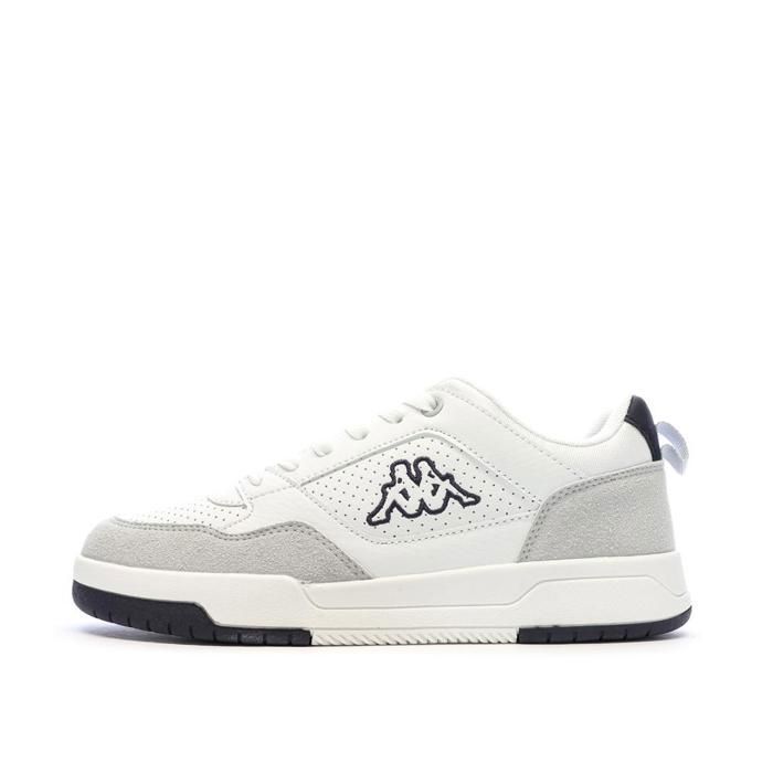 Kappa Baskets - KAPPA - Manis - Blanc/Noir - Lacets - Tige synthétique