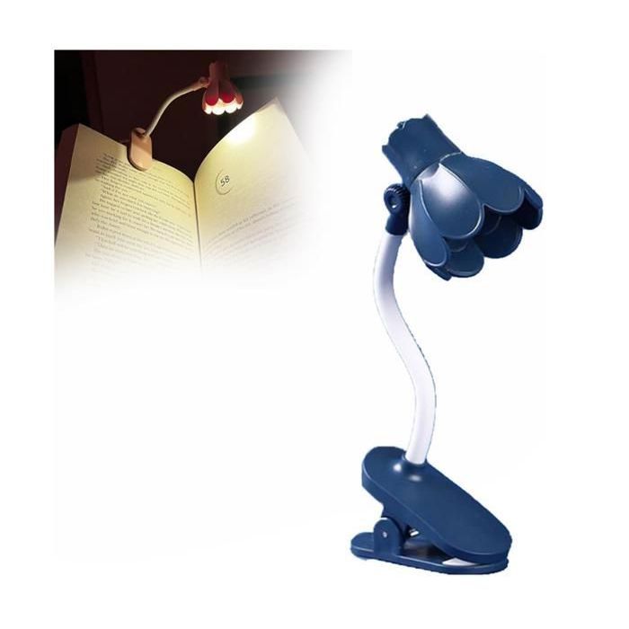 Lampe de Lecture en Forme de Fleur Pastel Mignonne Lampe de Lecture pour Lire au lit Lampe de Lecture réglable à Mu LAMPE A POSER