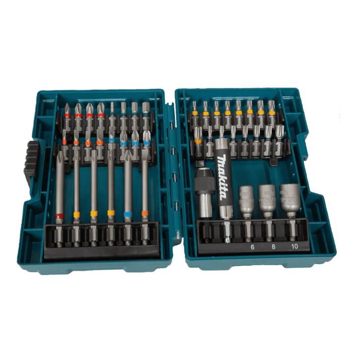 Coffret de cliquet et de tournevis 44 pièces - MAKITA E-25096