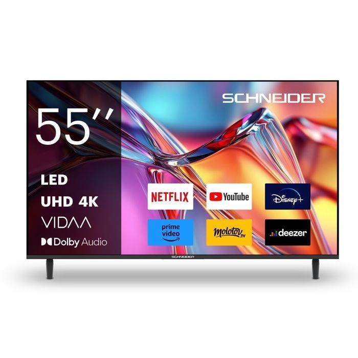 55A2 LED 55 UHD SMART TV VIDAA - vue 2