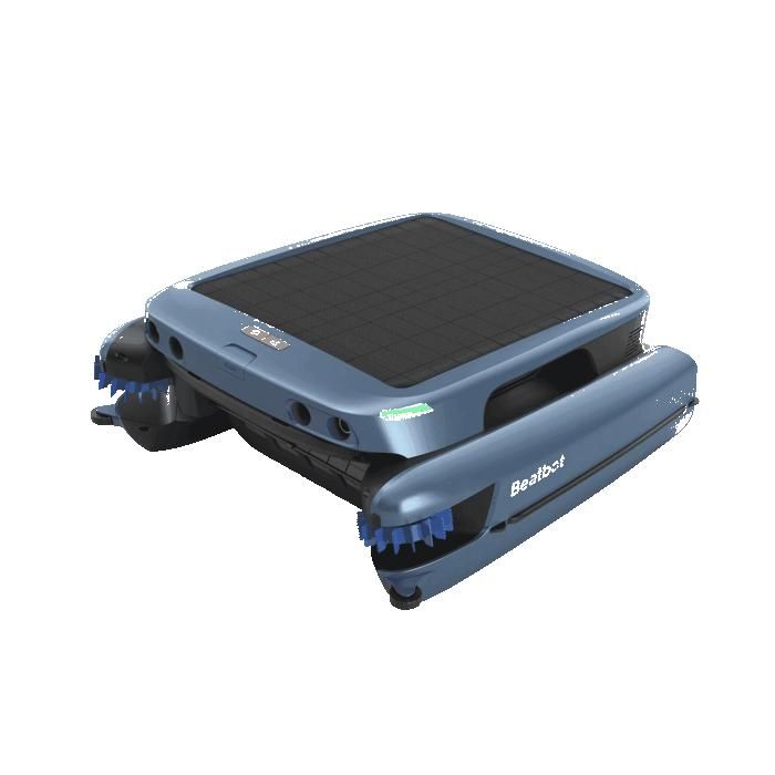 Beatbot iSkim Ultra Écumeur de piscine robotisé à énergie solaire stock européen 100-240 V (incluant 300 ml de produit clarifiant)