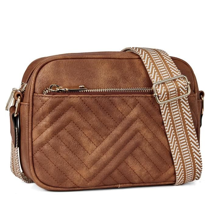 Sac a Main Femme - XJYDNCG - Sac bandoulière femme - Mode - DEX01 - Marron